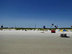 Daytona Beach - rijden op het strand
